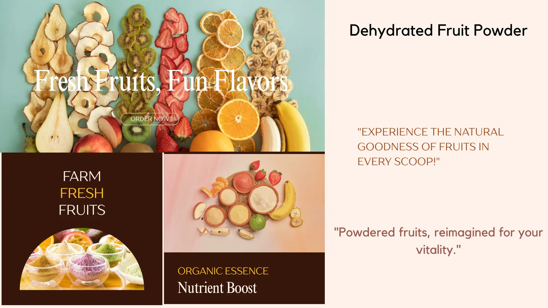 Marketing Campaign Multimedia Presentation in Terracotta Yellow Peach Warm Elegant Style